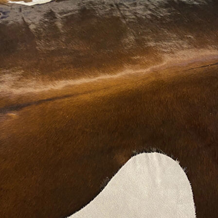 HAKİKİ DERİ DANA POSTU MIX KAHVE 170 x 205 - 1001000166