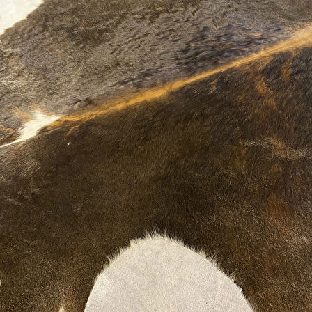 HAKİKİ DERİ DANA POSTU MIX KAHVE 190 x 205 - 1001000169