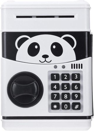 Panda Kasa Şeklinde Elektronik Şifreli ATM Kasa Kumbara