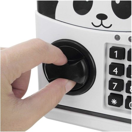Panda Kasa Şeklinde Elektronik Şifreli ATM Kasa Kumbara