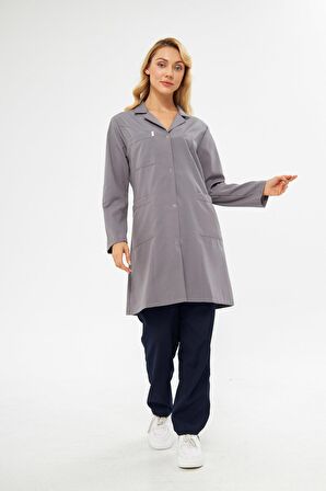 Okul Önlüğü Alpaka Kadın Gri