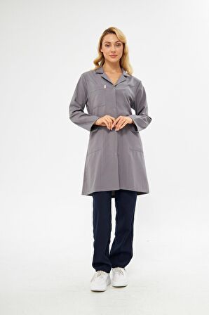 Okul Önlüğü Alpaka Kadın Gri