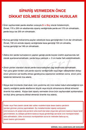 Monster Truck - Kamyonet Baskılı Çocuk Odası Perdesi - Dijital Baskılı Zebra Stor Perde