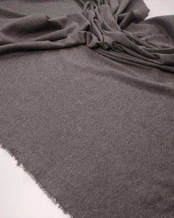 Gri İnterlok Triko Kumaş Sıkı Tok Duruşlu Hırkalık & Kazaklık En: 150cm