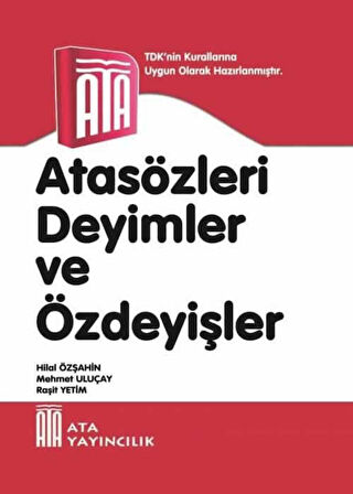 Ata Atasözleri, Deyimler ve Özdeyişler (Karton Kapak)