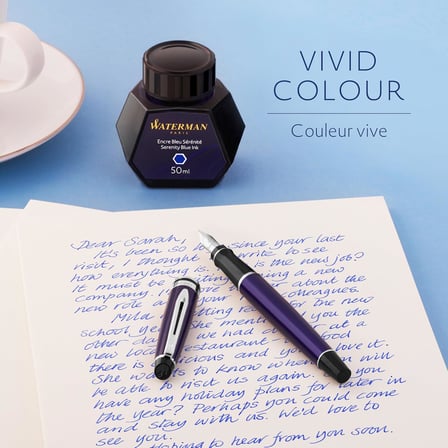 Parker Şişe Mürekkep Mavi Ws0110720