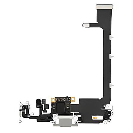 iPhone 11 PRO MAX Şarj Soketi Kulaklık Soketi Full BEYAZ Orijinal