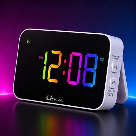 Loyka NEO RGB Renkli Dijital Mini LED Saat