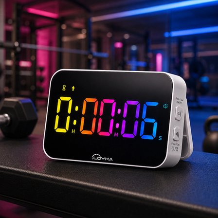 Loyka NEO RGB Renkli Dijital Mini LED Saat