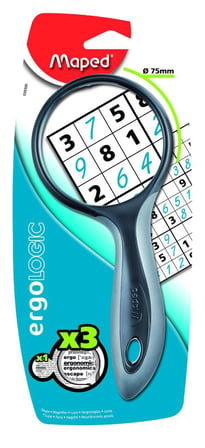 Ergologic Büyüteç X3 75Mm Gri 3154140393007