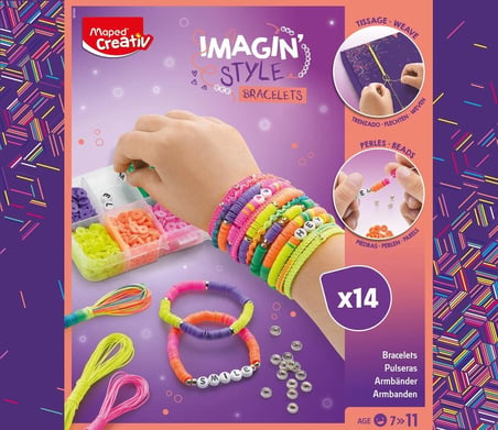 Yaratıcı Bilezik Seti Oyuncak Neon Renk 907404