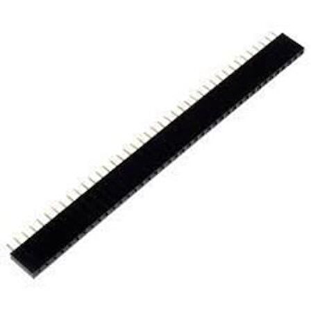 1x40 Pin Dişi Header 2.54 mm - 0.1inch Connfly