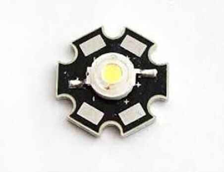 Power Led Soğutucu - 1 Watt Alüminyum Soğutucu Plaka