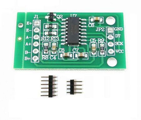 Ağırlık Sensörü Ad Modülü Çift Kanal 24-Bit A / D Dönüştürme Hx711 Wheighing Shieding
