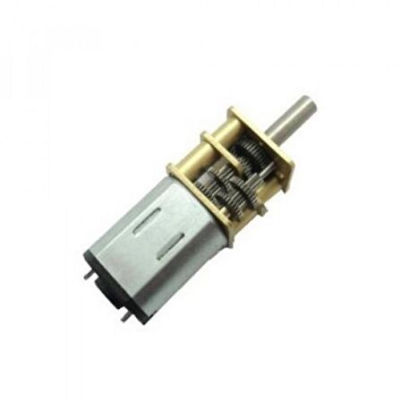 6v 140 Rpm N20 Redüktörlü Dc Motor - (Sumo Robot Motoru)