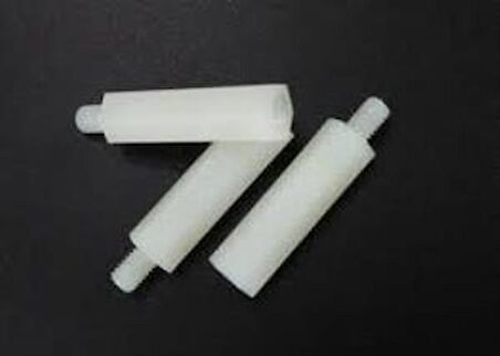 M3x8mm Plastik Distans-Spacer Erkek- Dişi 1 Adet