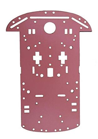 2 wd Ahşap Robot Gövdesi