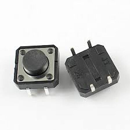 12x12x6mm Push Buton-Dip