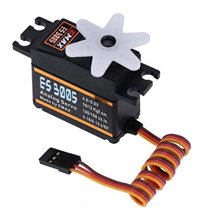 Emax ES3005 Servo Motor Orijinal Metal Analog Servo 42gr Su Geçirmez