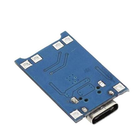 Tp4056 Korumalı Lityum İon Batarya Pil Şarj Modülü 5v 1a-Type C