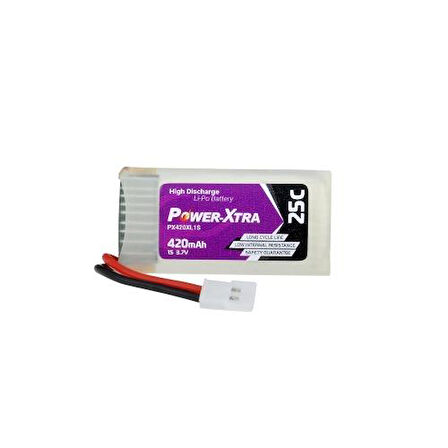 Power-Xtra 3.7v Lipo Batarya 420 mAh 25c