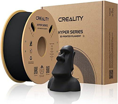 CREALITY Hyper PLA Siyah Filament 1.75mm 1000gr