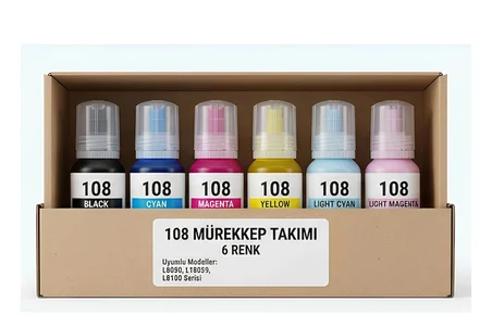 EPSON 108 AVANTAJ PAKETİ  6 RENK 
