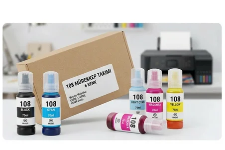 EPSON 108 AVANTAJ PAKETİ  6 RENK 