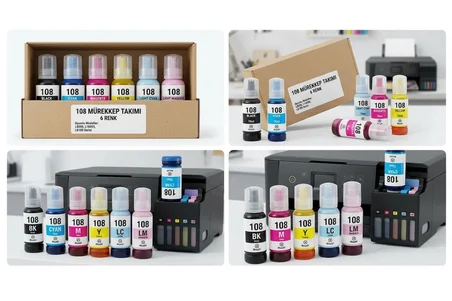 EPSON 108 AVANTAJ PAKETİ  6 RENK 