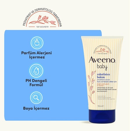 Rahatlatıcı Bakım Kuru ve Hassas Ciltler için Emollient Cream 150 ml