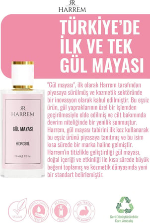 Gül Mayası Suyu Aydınlatıcı ve Gözenek Sıkılaştırıcı Tonik 110 ml