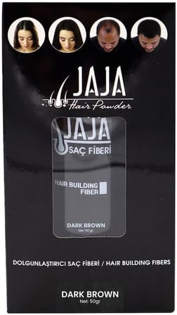 Dolgunlaştırıcı Saç Fiberi Dark Brown 50gr