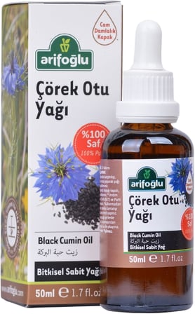 Çörek Otu Yağı 50ml - Doğal Güç ve Yenilenme - Cilt ve Saç İçin Besleyici Etki