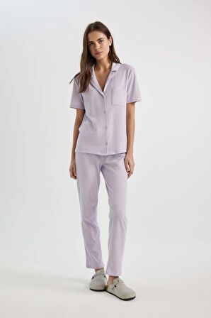 DeFacto Fall in Love Regular Fit Waffle Casual Pijama Altı C1481AX24SPPR77