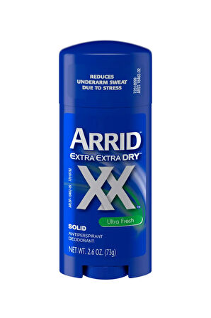 Arrid XX Extra Extra Dry Solid Ultra Fresh  Antiperspirant Deodorant 2.6 oz 73gr