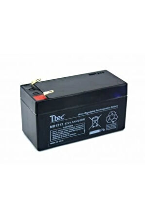 12v 1.3 Ah Akü