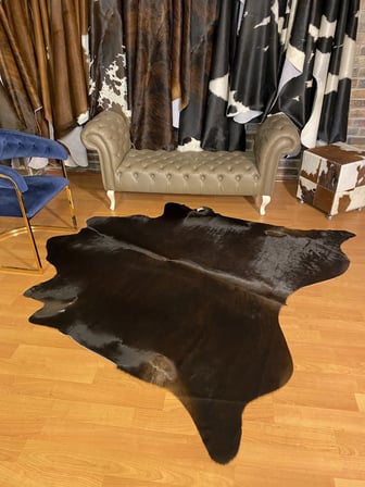 HAKİKİ DERİ DANA POSTU - SİYAH - 210 x 215 cm - 2260101000056