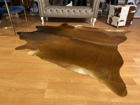 HAKİKİ DERİ DANA POSTU - KAHVE - 195 x 220 cm - 2260201000037