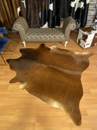 HAKİKİ DERİ DANA POSTU - KAHVE - 195 x 220 cm - 2260201000037