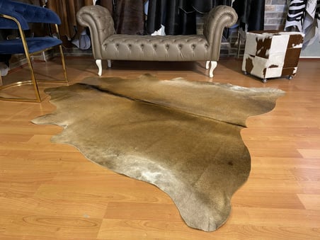 HAKİKİ DERİ DANA POSTU - KAHVE - 195 x 215 cm - 2260201000038