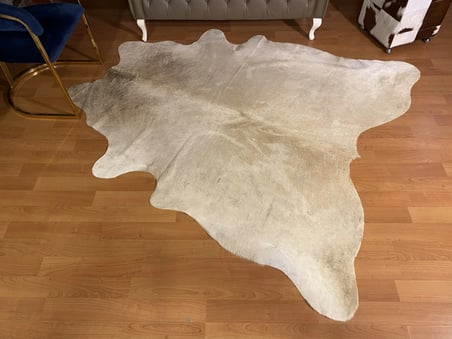 HAKİKİ DERİ DANA POSTU - KREM - 195 x 220 cm - 2260501000023