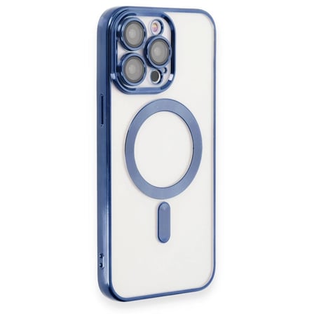 Apple iPhone 15 Pro Max Kılıf Kross Magneticsafe Kapak - Lacivert