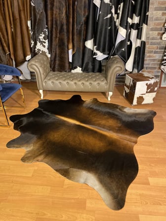 HAKİKİ DERİ DANA POSTU - MIX KAHVE - 195 x 210 cm - 2261001000063