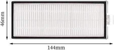 2 Adet Hepa Filtre Roborock Q8 Max &amp; Q8 Max Plus ile uyumlu