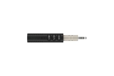 3.5mm Aux to Jack Bluetooth Araç Kiti (Düz Girişli)
