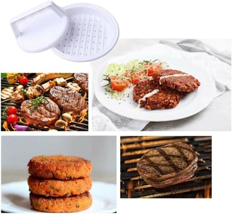 safestore Hamburger Köfte Kalıbı Köfte Presi Şekillendirici Burger Press Pratik Köfte Yapma Aparatı