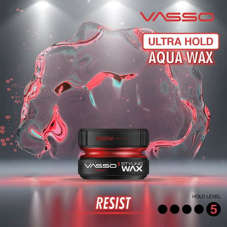 Saç Şekillendirici Wax | Normal ve Kısa Saçlar | Ultra Tutuş ve Doğal Parlaklık | AQUA Resist 150 ml