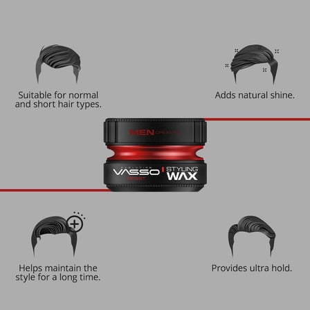 Saç Şekillendirici Wax | Normal ve Kısa Saçlar | Ultra Tutuş ve Doğal Parlaklık | AQUA Resist 150 ml