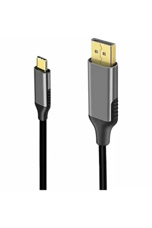 K01E Type-C To Display Port Dp 4K Hd 60Hz Görüntü Aktarım Kablosu