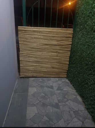 Greenosier 1mX1m hasır kamış çit